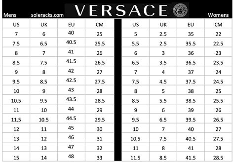 versace women's size chart|Versace women size chart.